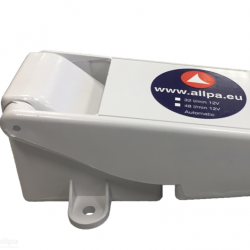 Automatic float switch for 12 and 24 volt submersible bilge pumps 