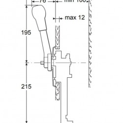 Single Lever Side Mount Engine Control