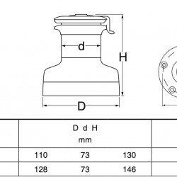 Antal Self Tailing Winch XT16 and XT30