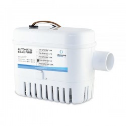 Submersible bilge pump with integral switch 1100 GPM 12 Volt