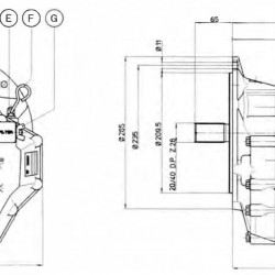 Technodrive TMC345 hydraulic gearbox
