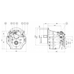 Technodrive TMC345 hydraulic gearbox