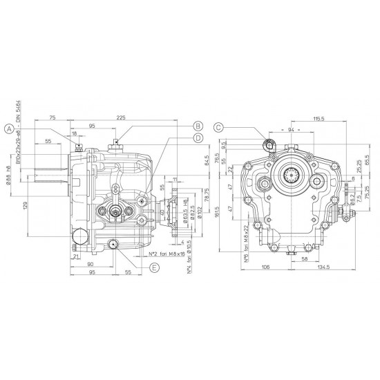 Technodrive TMC 60P gearbox