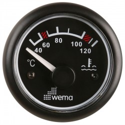 Water temperature gauge